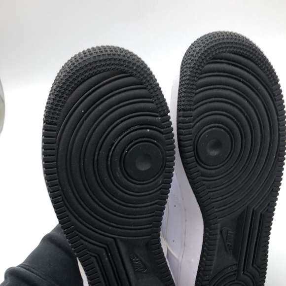 Nike Air Force 1 ESS Low (GS) White Black Sneakers DV1332 100 USED Size 5Y - Picture 12 of 16